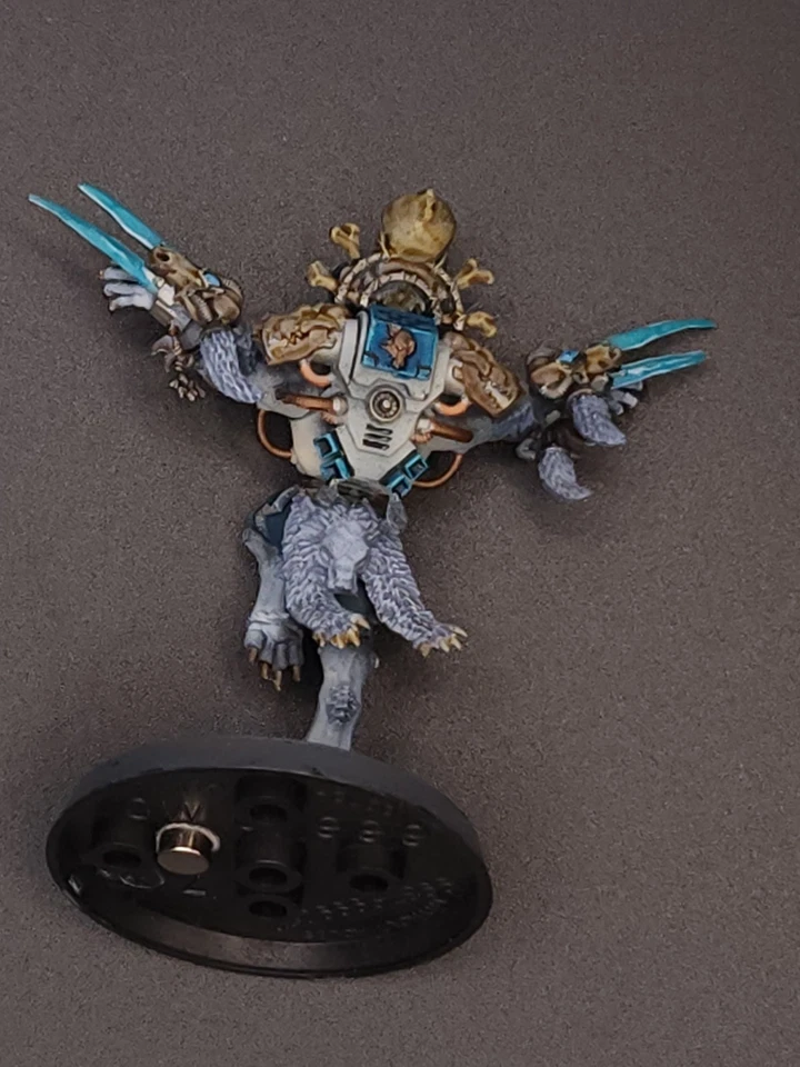 Games Workshop Warhammer 40K Space Wolf Wulfen Squad Painted And Assembled - Image 3 of 4