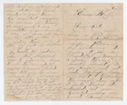 CIVIL WAR LETTER - 55th Illinois Vols - Fight Gen Johnston Force at Vicksburg !!