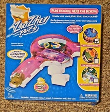 Zhu Zhu Pets Fun House Add On Room THE DISCO ROOM - All Pieces Nice and Clean