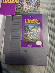 Ultima: Exodus (NES) CIB &ndash; Box, Manual, Sleeve & Cart &ndash; Tested &ndash; 1989 RPG