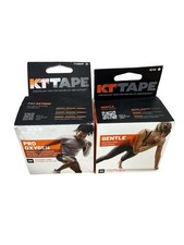 Lot of 2- KT TAPE Pro Oxygen  Gentle Strips 2in x 10in - 20 Each Box - 40 Total