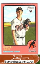 2022 Topps Heritage #268 Griffin Jax Red Border