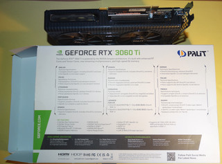 Nvidia GeForce RTX 3060 Ti 8Go GDDR6 LED_White. Excellent état. CarteGraphique