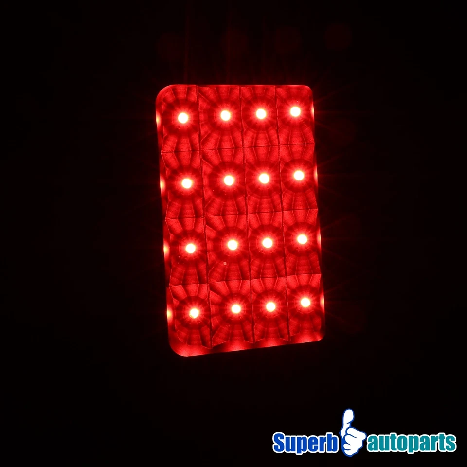 Fits 2005-2015 Armada All Black Style LED Brake Tail Lights w/ Signal Lamps - Image 4 of 4