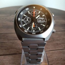SINN 142.M Space Chronograph Black Dial 43mm Automatic Men's Watch 7
