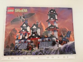 Lego Castle Ninja 6093:Flying Ninja Fortress Complete with Instructions