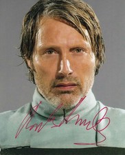 MADS MIKKELSEN signed autograph 20x25cm STAR WARS in person autograph ACOA