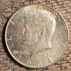 1964 Silver Kennedy Half Dollar no FG