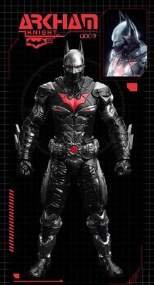YUANYE DC Justice League F5 Batman Arkham Knight Beyond 2039 Assembled Model kit