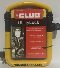 The Club UTL810 Yellow Utility Lock