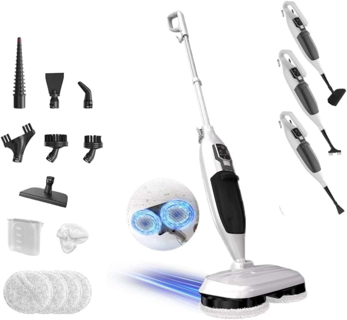 2-in-1 Steam Mop & Handheld Steam Cleaner,212°F Floor Steamer Accessories Torder
Opens in a new wind