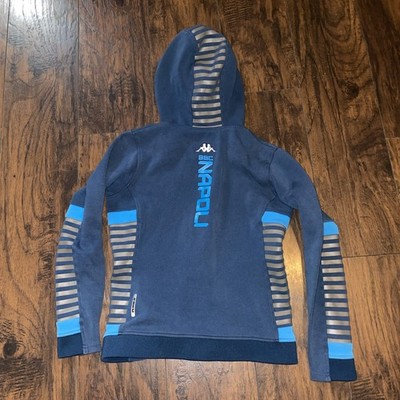 Vintage Kappa Napoli Zip Hoodie Football Jacket Women s   Size S A