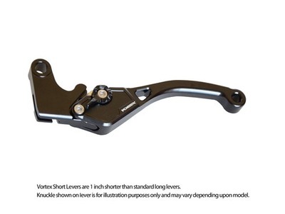 Vortex V3 2.0 Clutch Lever Short Black For Triumph ROCKET III ROADSTER 2010-2015