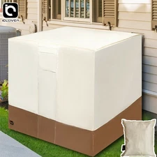 Heavy Duty Air Conditioner Cover Central AC Outdoor Waterproof Snow UV Protector