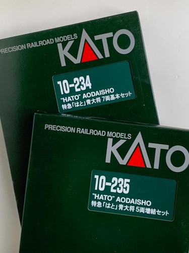 KATO Limited Express Hato Ao Taisho Basic + Juego de bonificación 600875 | Condition: Used