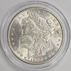 1896 P 90% Silver Morgan Silver Dollar UNC in a Capsule