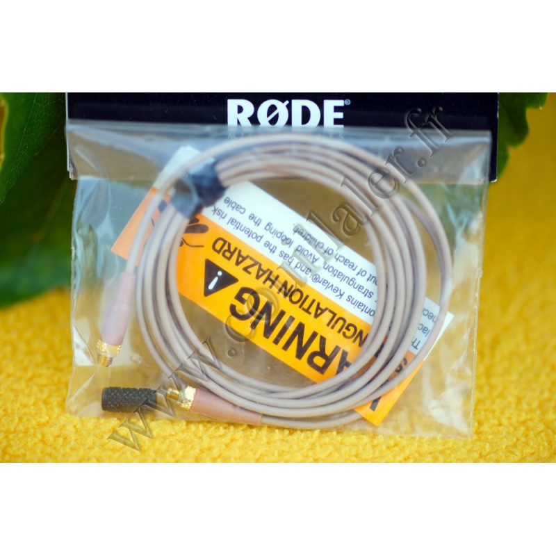 Câble Røde MiCon rose 1.2m pour micro cravate compact