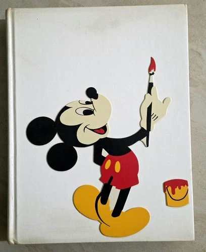 The Art of Walt Disney Book By Christopher Finch Abrams 1st Edition 1973 VG