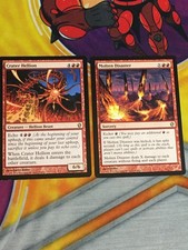 D1124 MAGIC GATHERING COMMANDER 2013 MOLTEN DISASTER CRATER HELLION MP R MTG