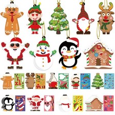 Christmas Ornament Crafts for Kids - Make Your Own Ornament Kit with 36pcs Ch...