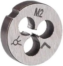 M2 X 0.4 Metric round Die, Machine Thread Left Hand Threading Die, Alloy Steel S