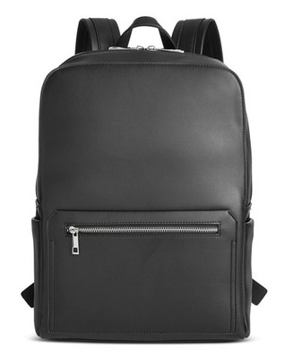 ALFANI Backpack Black Faux Leather Workwear Travel Business School $99
