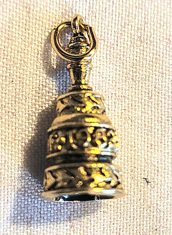 MOOSE WOTM BELL CHARM 1982 - 1983 IN GREAT CONDITION MOOSE CLUB