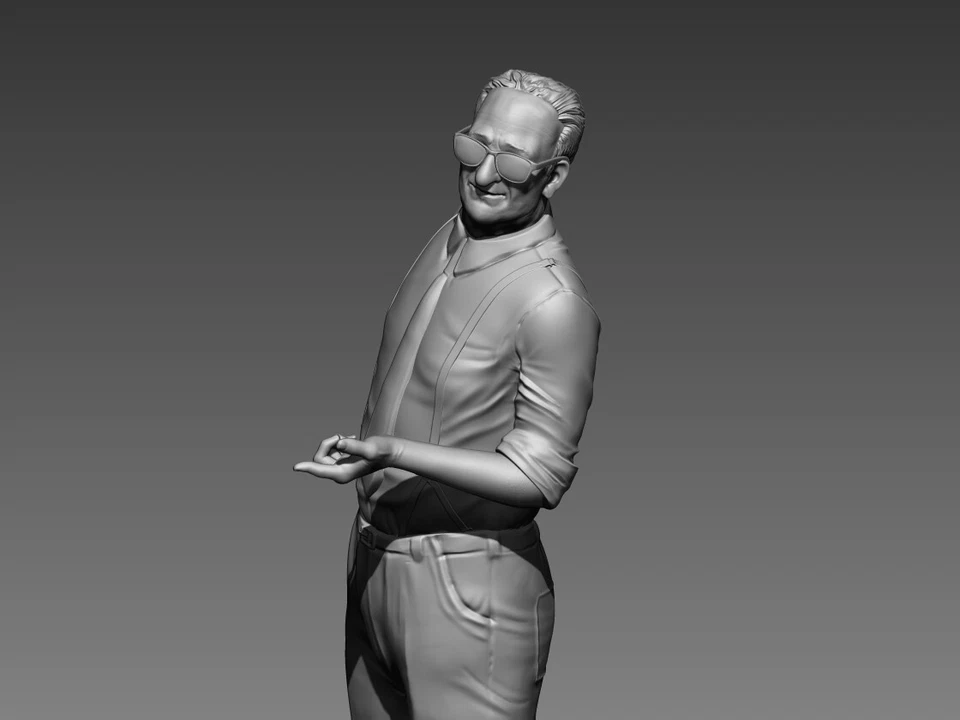 Enzo Ferrari Older Resina acqua Enzo Ferrari Older 1967 1:18 EXOTO - Immagine 3 di 4