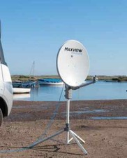 Maxview MXL012/55TWIN, Precision is a tripod mounted manual satellite system