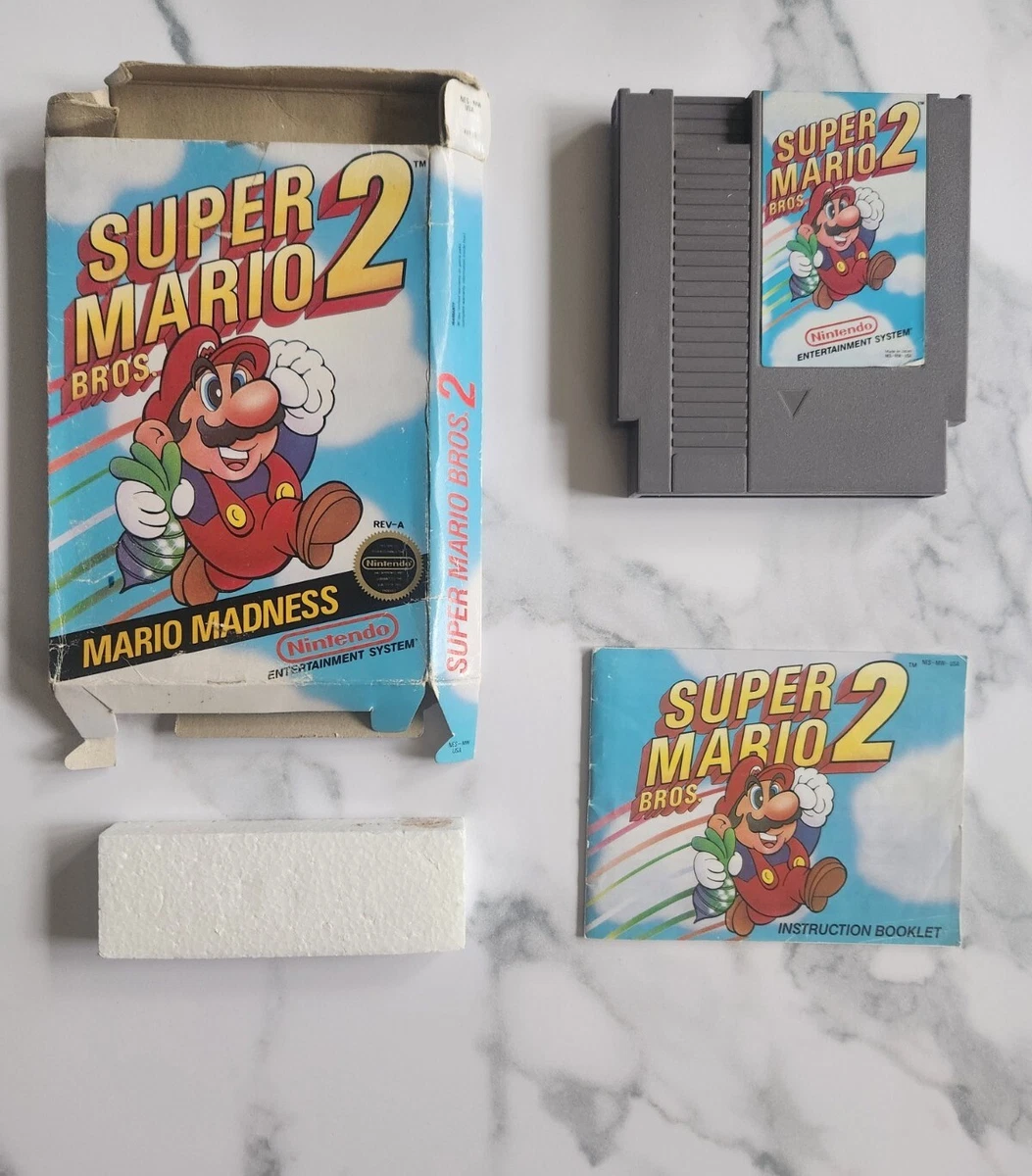 Super mario hotsell bros 2 ebay