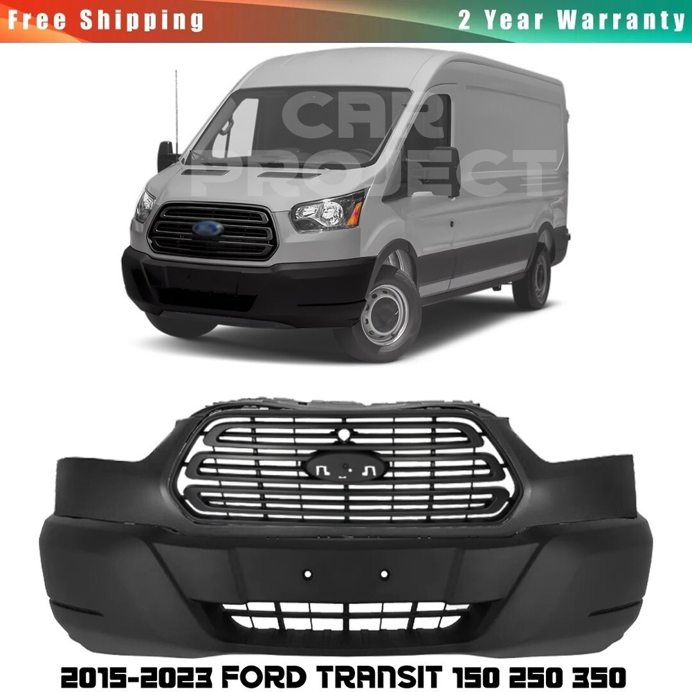 2015-2023 Ford Transit 150/250/350 Front Bumper Cover with Grille Assembly  