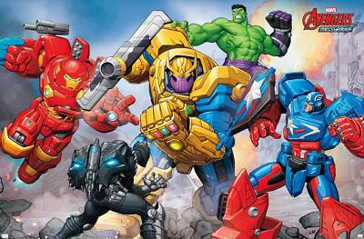 Marvel Avengers: Mechstrike - Battle - Poster