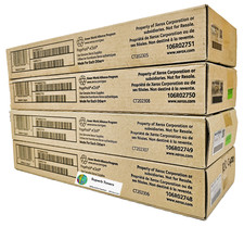 Genuine NEW Xerox Toner SET Sealed Boxes 106R02748 106R02749 106R02750 106R02751
