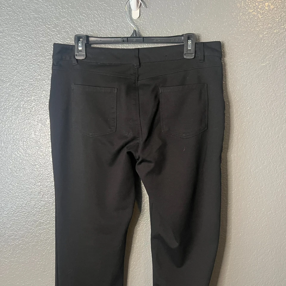 Bogari Size 10 Black Classic Straight Leg Dress Pants / Trousers - Image 3 of 4