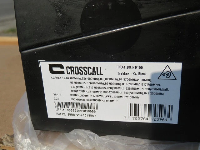 Crosscall trekker x4 (smartphone tipo  rugged)  64GB 5.5" NUOVO ITALIA SIGILLATO - Immagine 3 di 4