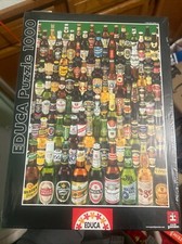 EDUCA Puzzle Passion 1000 Piece 12736 Cervezas Beers Bottle 48x6 cm Spain NEW