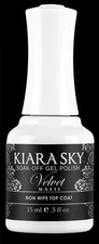 Kiara Sky _VELVET MATTE TOP COAT- 15 ml/0.5 fl oz - New