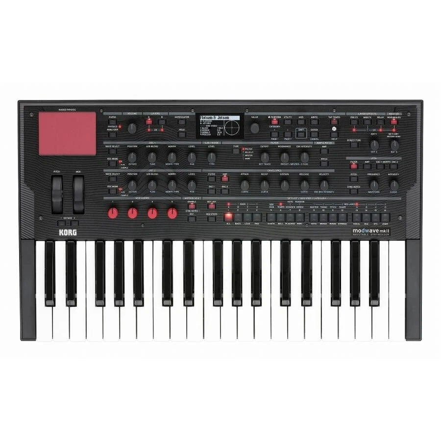 Korg modwave mkII Wavtable Synthesizer 37-keys modwave Synthesis Engine Genuine - Image 2 of 4