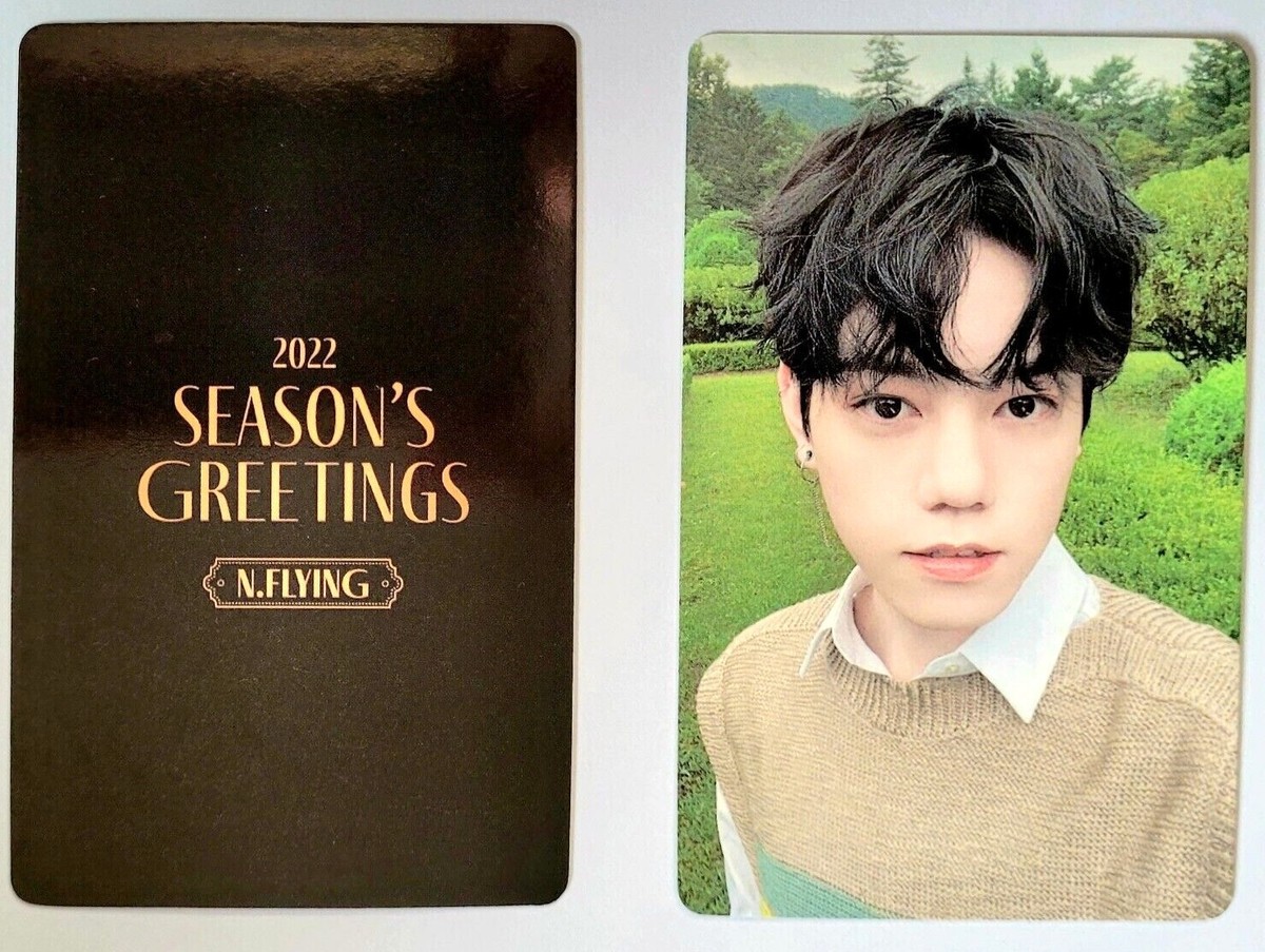 2022 SEASON'S GREETINGS -B.I. -N.FLYING -SF9 PHOTOCARD (select