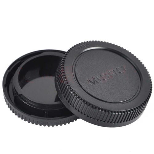 5PCS Body Cap+Rear Lens Cap Cover for Olympus Lumix Micro 4/3 M4/3 M43 Lens - Picture 3 of 6