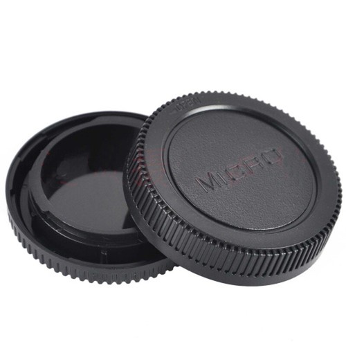 5PCS Body Cap&Rear Lens Cap Cover for Olympus Lumix Micro 4/3 M4/3 M43 Lens - Afbeelding 1 van 6