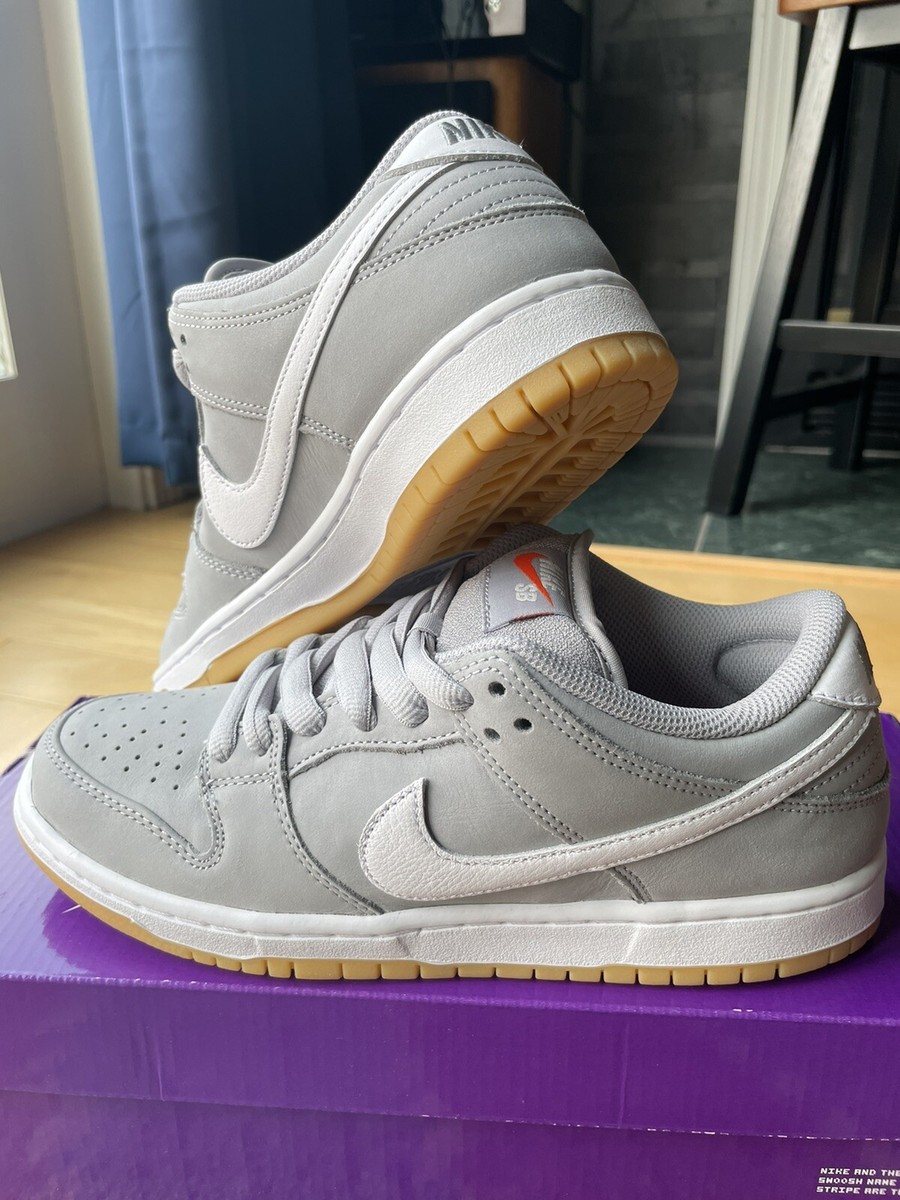 Nike SB Dunk Low Pro ISO Wolf Grey (DV5464-001) - Size 7 Men / 8.5