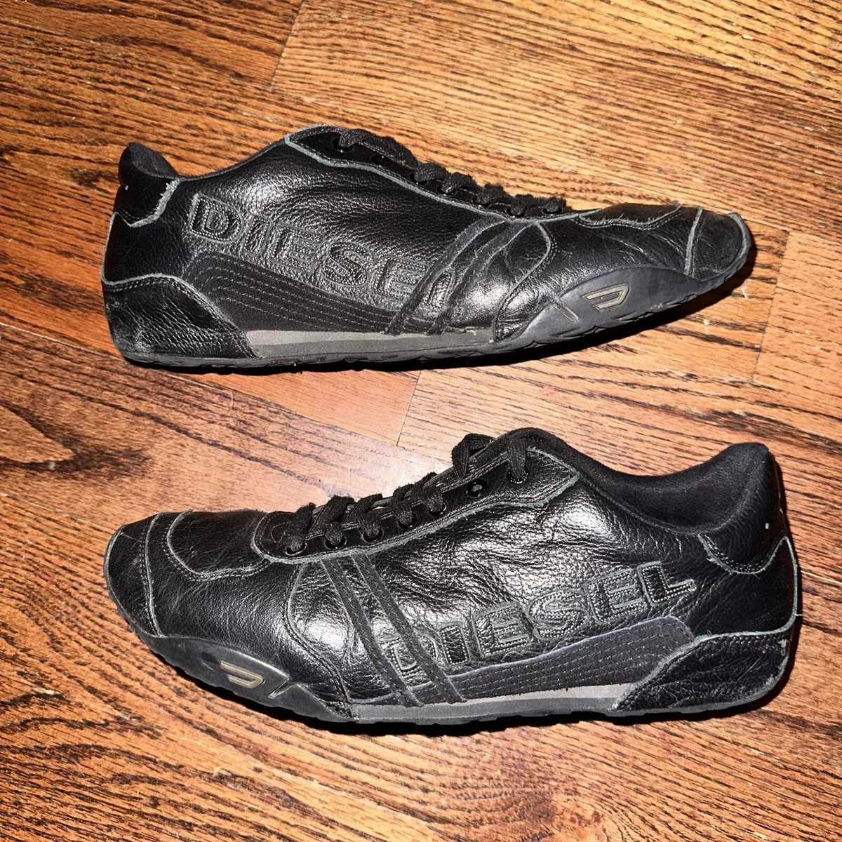hybrid Interpret dividend Diesel Shoes Mens 10 Solar Casual Sneakers Black Leather Lace up. Black On Black | eBay hybrid Interpret dividend Diesel Shoes Mens 10 Solar Casual Sneakers Black Leather Lace up. Black On Black | eBay