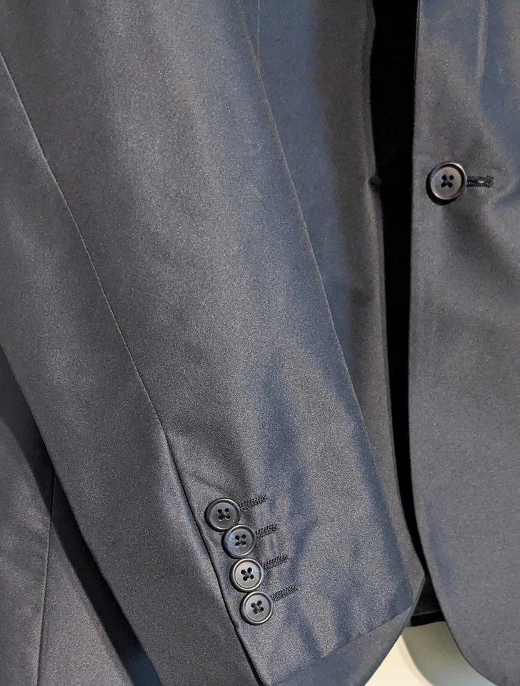 Chaqueta deportiva para hombre Calvin Klein talla 40 regular grande gris carbón Foto 4 de 4