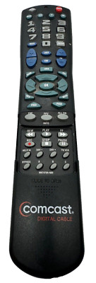 Comcast Digital Cable Remote Control  MKT476A-A00 Black - Extends at Bottom