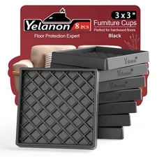 Furniture Coasters 8 Pcs 3 Non Slip Furniture Pads Hardwoods Floors Furniture C