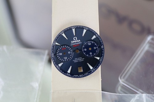 100% Genuine OMEGA Blue DIAL for Seamaster GMT Chronograph models - Picture 3 of 7