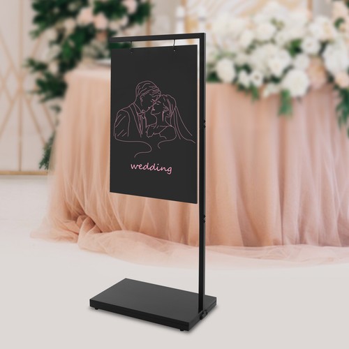 Großes bodenstehendes Tafelschild Outdoor Tafelschild für Cafe Bar Schild - Bild 4 von 19