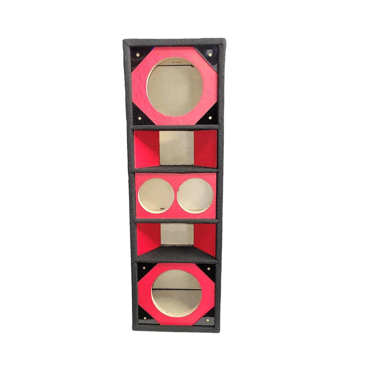 RDCARSHOW LA BOX FOR 2-SPEAKER ,2-DRIVER AND 2-TWEETER ( 6.5 OR 8