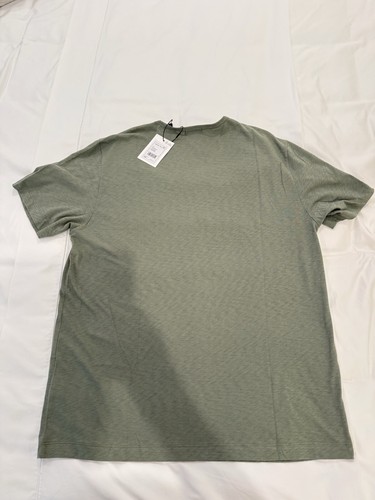 BRAND NEW WITH TAGS Theory Precise O Men's Slub Cotton T-Shirt Sea Spray XL $85 - Picture 8 of 8